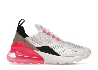 Pre-owned Nike Air Max 270 Essential Pink (women's) Sneakers In White/light Pink/black