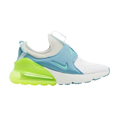 Pre-owned Nike Air Max 270 Extreme Gs 'cerulean Tropical Twist' | White | Kid's Size 4.5