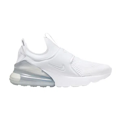 Pre-owned Nike Air Max 270 Extreme Gs 'white Metallic Silver' | Kid's Size 6