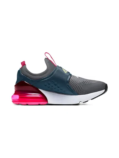 Nike Kids' Air Max 270 Extreme "iron Grey/life Lime/deep Ocean" Sneakers In Gray