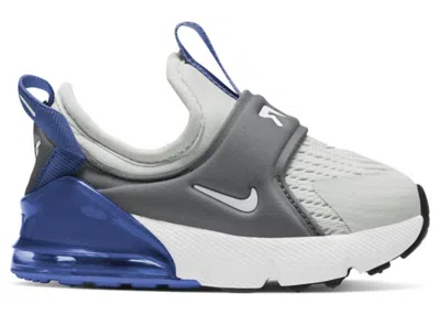 Pre-owned Nike Air Max 270 Extreme Sneakers In Grey Fog/iron Grey/game Royal