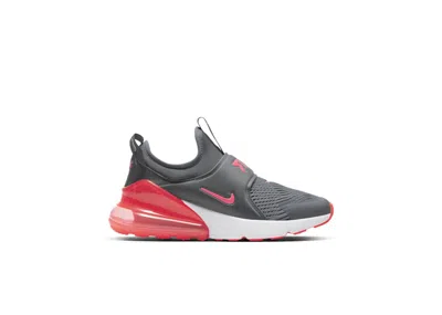 Pre-owned Nike Air Max 270 Extreme Sneakers In Smoke Grey/white/flash Crimson