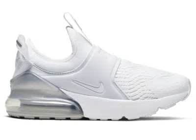 Pre-owned Nike Air Max 270 Extreme Sneakers In White/metallic Silver