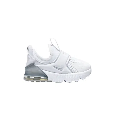 Pre-owned Nike Air Max 270 Extreme Td 'white Metallic Silver' | Infant Size 7