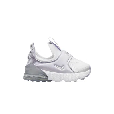Pre-owned Nike Air Max 270 Extreme Td 'white Pure Violet' | Purple | Infant Size 5