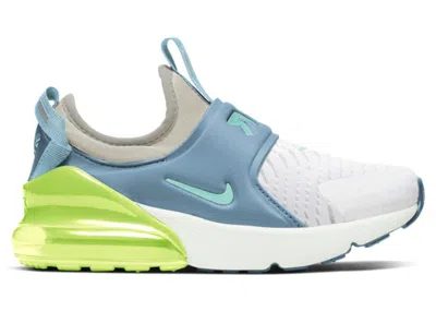 Pre-owned Nike Air Max 270 Extreme Tropical Twist Sneakers In Light Bone/white/cerulean