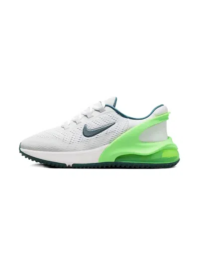 Nike Kids' Air Max 270 Go "photon Dust/lime Blast/summit White/deep Jungle" Sneakers