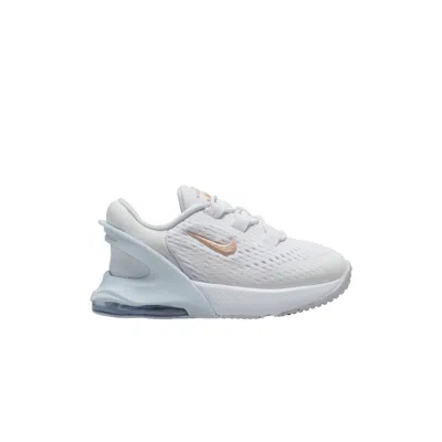 Pre-owned Nike Air Max 270 Go Td 'white Blue Tint Orange' | Infant Size 10