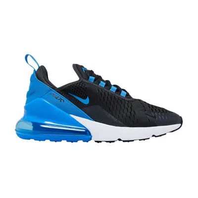 Pre-owned Nike Air Max 270 Gs 'anthracite Light Photo Blue' | Black | Kid's Size 4