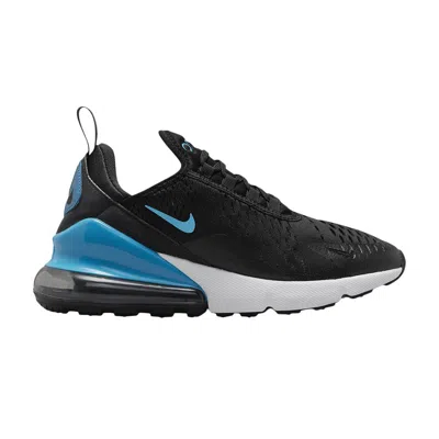 Pre-owned Nike Air Max 270 Gs 'black Blue Lightning' | Kid's Size 5.5