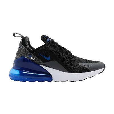 Pre-owned Nike Air Max 270 Gs 'black Game Royal'