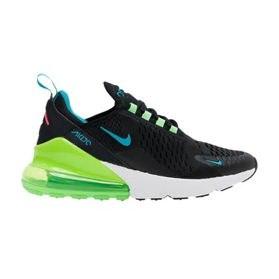 Pre-owned Nike Air Max 270 Gs 'black Green Strike' | Kid's Size 5.5