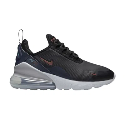 Pre-owned Nike Air Max 270 Gs 'black Thunder Blue Dark Pony' | Kid's Size 3.5