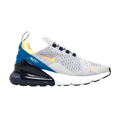 Pre-owned Nike Air Max 270 Gs 'grey Fog Midnight Navy'