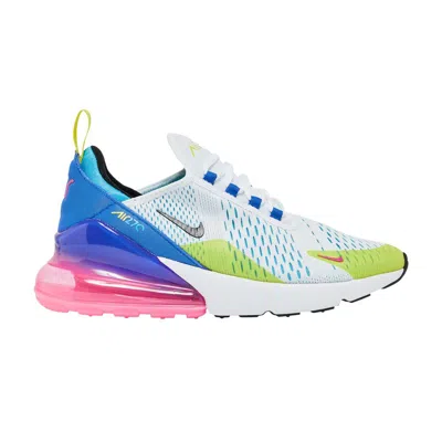 Pre-owned Nike Air Max 270 Gs 'hyper Royal Pink Spell' | Blue | Kid's Size 3.5