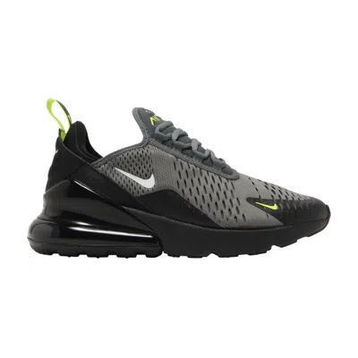 Pre-owned Nike Air Max 270 Gs 'iron Grey Volt' | Kid's Size 6.5