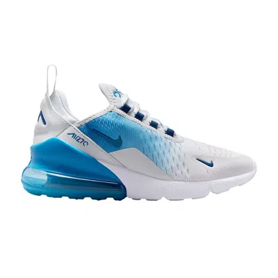 Pre-owned Nike Air Max 270 Gs 'off White' | Blue | Kid's Size 5