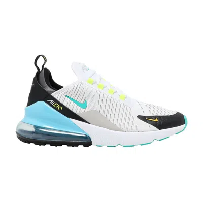 Pre-owned Nike Air Max 270 Gs 'white Hyper Jade' | Kid's Size 6.5