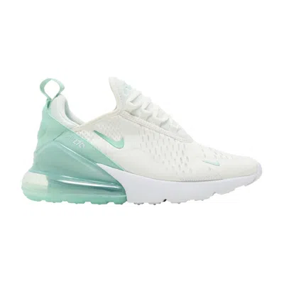 Pre-owned Nike Air Max 270 Gs 'white Jade Ice' | Kid's Size 6.5