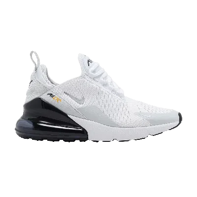 Pre-owned Nike Air Max 270 Gs 'white Midnight Navy'