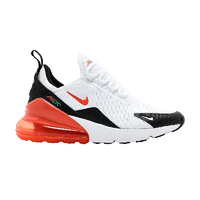 Pre-owned Nike Air Max 270 Gs 'white Turf Orange'
