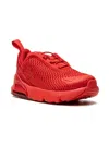 Nike Air Max 270 Lace-up Sneakers In Red