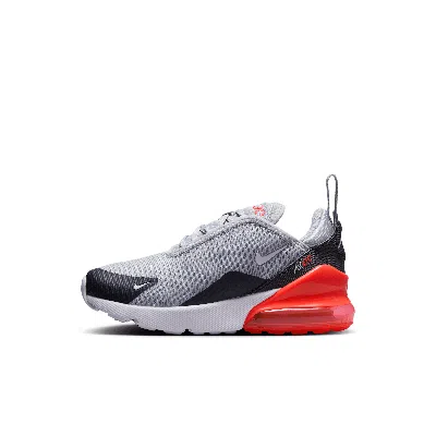 Nike Babies' Air Max 270 Little Kids' Shoes In Grey