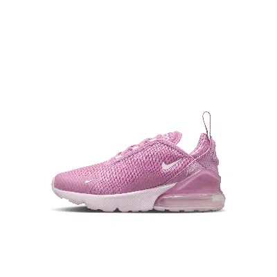 Nike Air Max 270 Little Kids' Shoes In Pink