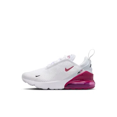 Nike Babies' Air Max 270 Little Kids' Shoes In White