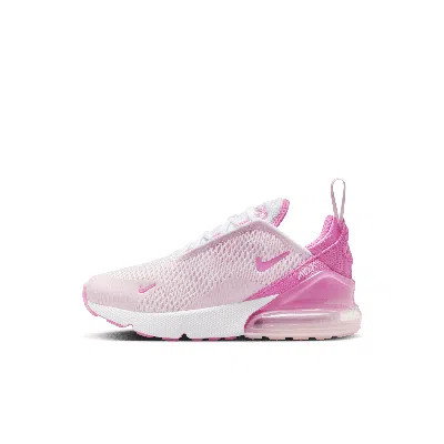 Nike Air Max 270 Little Kids' Shoes In White