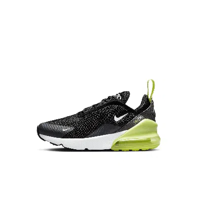 Nike Babies' Air Max 270 Little Kids' Shoes In Yellow