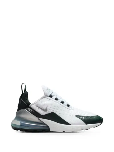 Nike Air Max 270 Mesh Sneakers In Silver
