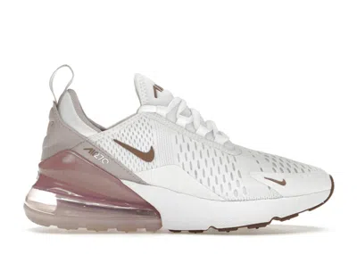 Pre-owned Nike Air Max 270 Platinum Violet (women's) Sneakers In White/smokey Mauve/black