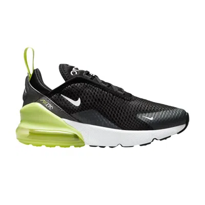 Pre-owned Nike Air Max 270 Ps 'black Light Lemon Twist' | Kid's Size 12.5