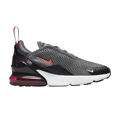 Pre-owned Nike Air Max 270 Ps 'iron Grey University Red' | Kid's Size 11 In Gray