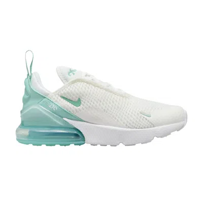Pre-owned Nike Air Max 270 Ps 'white Jade Ice' | Kid's Size 11