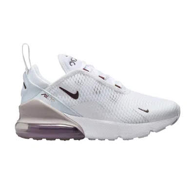 Pre-owned Nike Air Max 270 Ps 'white Platinum Violet' | Kid's Size 13.5
