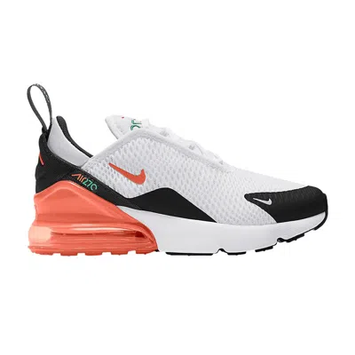 Pre-owned Nike Air Max 270 Ps 'white Turf Orange' | Kid's Size 11.5
