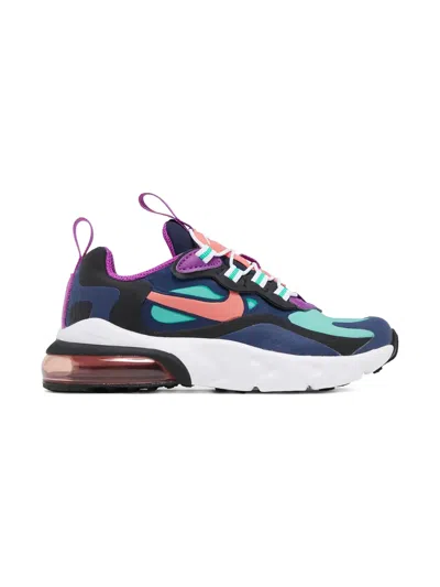 Nike Kids' Air Max 270 React "blue Void" Sneakers In Multi