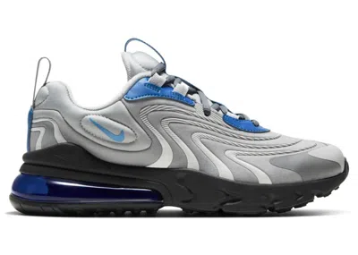 Pre-owned Nike Air Max 270 React Eng Battle Blue Sneakers In Light Smoke Grey/black In Multi