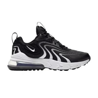 Pre-owned Nike Air Max 270 React Eng Gs 'black White' | Kid's Size 6