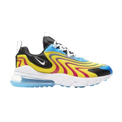 Pre-owned Nike Air Max 270 React Eng Gs 'laser Blue' | Multi-color | Kid's Size 4.5