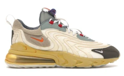 Pre-owned Nike Air Max 270 React Eng Travis Scott Cactus Trails In Brown