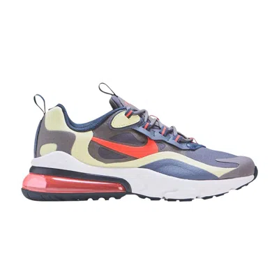 Pre-owned Nike Air Max 270 React Gs 'iron Grey Lime Crimson' | Kid's Size 5