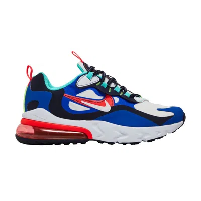 Pre-owned Nike Air Max 270 React Gs 'metallic Utopia Slate' | Blue | Kid's Size 5