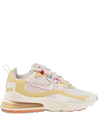 Nike Air Max 270 React "pale Ivory/sail/pale Vanilla" Sneakers In Neutral