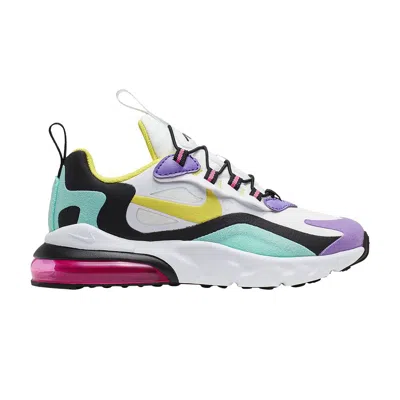 Pre-owned Nike Air Max 270 React Ps 'bright Violet' | Multi-color | Kid's Size 11