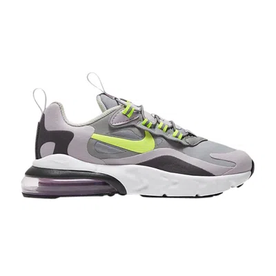 Pre-owned Nike Air Max 270 React Ps 'particle Grey Lemon' | Kid's Size 11