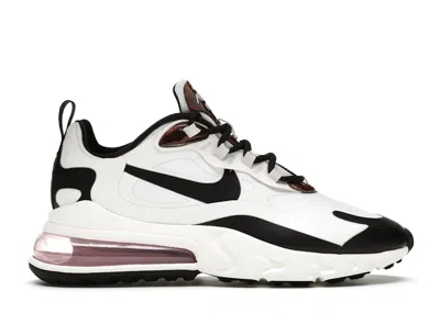 Pre-owned Nike Air Max 270 React Tortoise Shell (women's) Sneakers In Sail/barely Rose/black