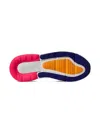 Nike Air Max 270 Regency "purple/laser Orange/racer Pink" Sneakers In Gray